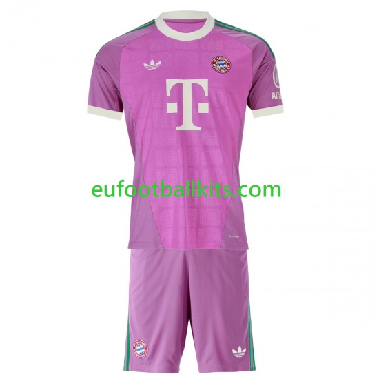 Bayern Munich Goalkeeper Third Football Shirts 2026-2027 Kids LS