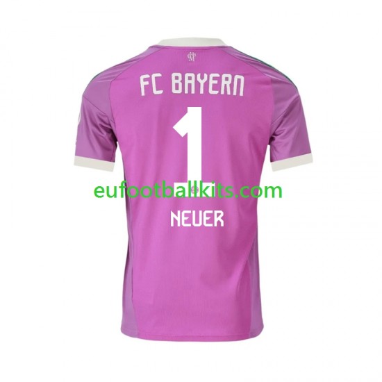 Bayern Munich Goalkeeper Manuel Neuer 1 Third Football Shirts 2026-2027 Men LS