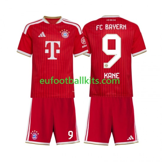 Bayern Munich Harry Kane 9 Home Football Shirts 2026-2027 Kids LS