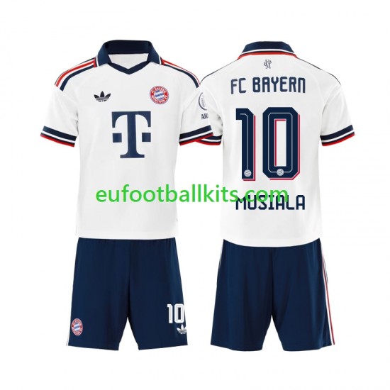 Bayern Munich Jamal Musiala 10 Away Football Shirts 2026-2027 Kids LS