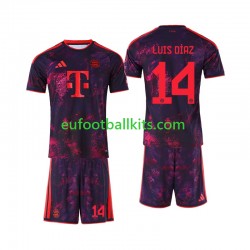 Bayern Munich Luis Diaz 14 Third Football Shirts 2026-2027 Kids LS