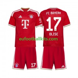 Bayern Munich Michael Olise 17 Home Football Shirts 2026-2027 Kids LS