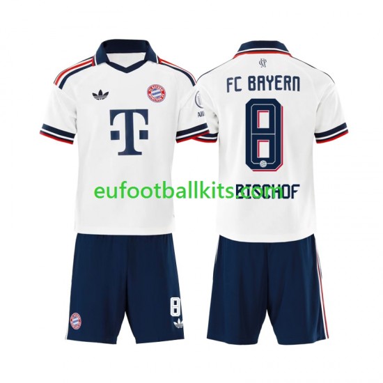 Bayern Munich Tom Bischof 8 Away Football Shirts 2026-2027 Kids LS