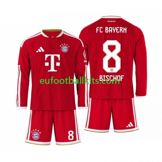 Bayern Munich Tom Bischof 8 Home Football Shirts 2026-2027 Kids SS