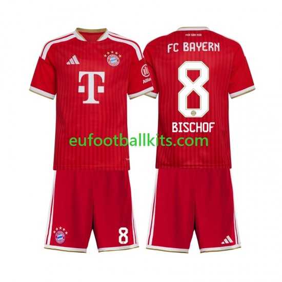 Bayern Munich Tom Bischof 8 Home Football Shirts 2026-2027 Kids LS