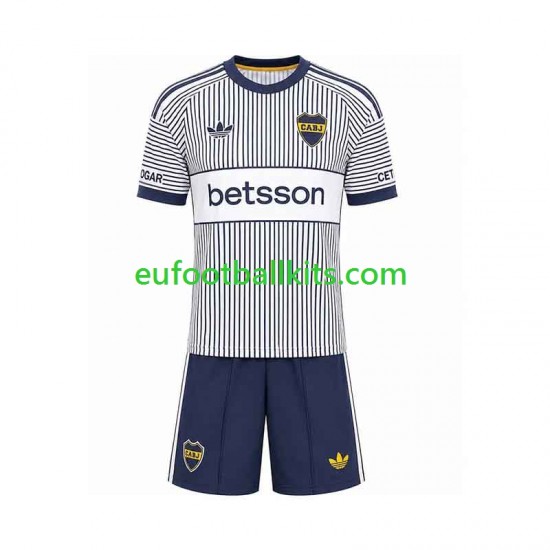 CA Boca Juniors Away Football Shirts 2026-2027 Kids LS