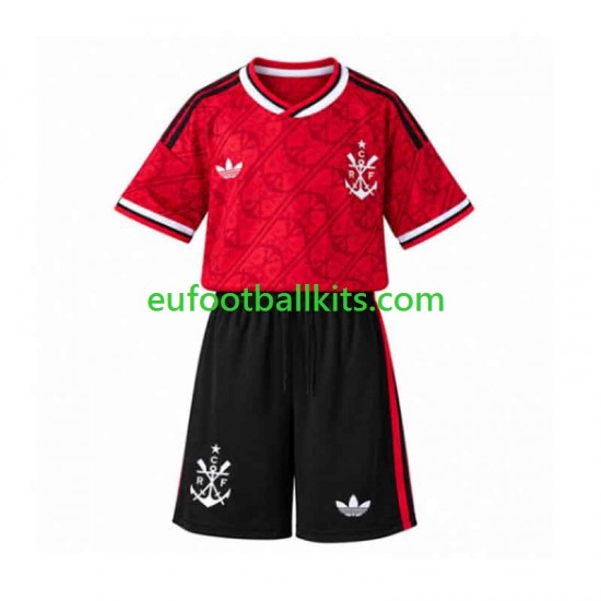CR Flamengo Third Football Shirts 2026-2027 Kids LS