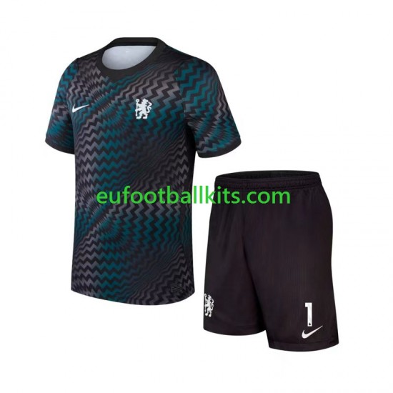 Chelsea Goalkeeper Emiliano Martinez 1 Home Football Shirts 2026-2027 Kids LS