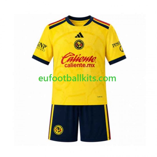 Club America Home Football Shirts 2026-2027 Kids LS