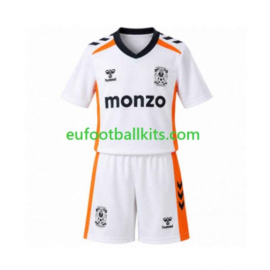 Coventry City Away Football Shirts 2026-2027 Kids LS