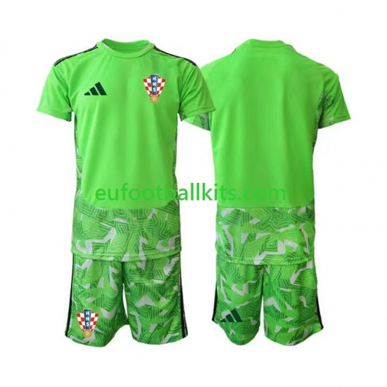 Croatia Goalkeeper Home Football Shirts 2026-2027 Kids LS