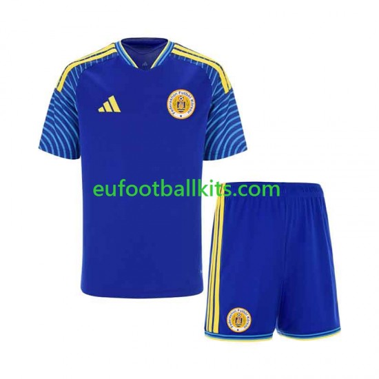 Curacao Home Football Shirts 2026 Kids LS