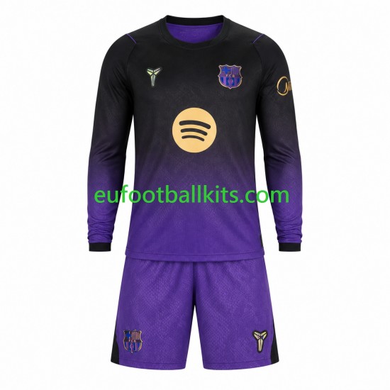 FC Barcelona Away Football Shirts 2026-2027 Kids SS