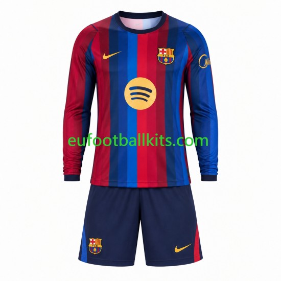 FC Barcelona Home Football Shirts 2026-2027 Kids SS
