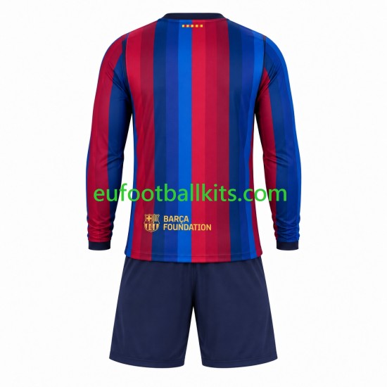 FC Barcelona Home Football Shirts 2026-2027 Kids SS