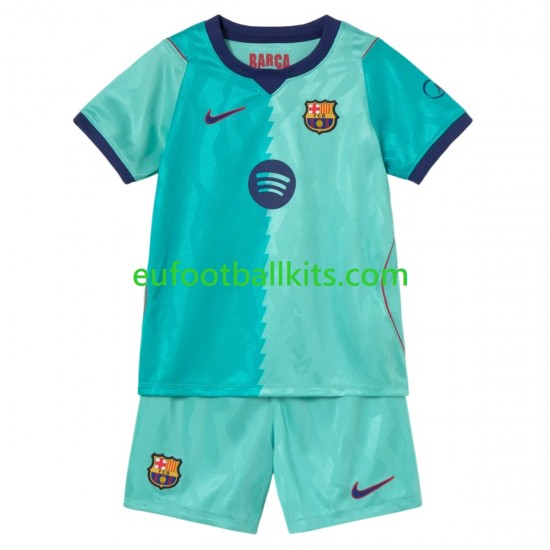 FC Barcelona Third Football Shirts 2026-2027 Kids LS