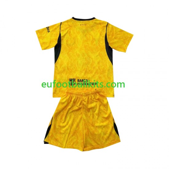 FC Barcelona Goalkeeper Fourth Football Shirts 2026-2027 Kids LS