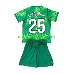 FC Barcelona Goalkeeper Dominik Livakovic 25 Home Football Shirts 2026-2027 Kids LS