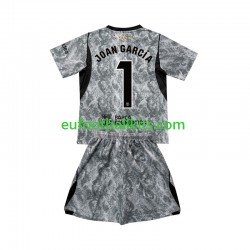 FC Barcelona Goalkeeper Joan Garcia 1 Away Football Shirts 2026-2027 Kids LS