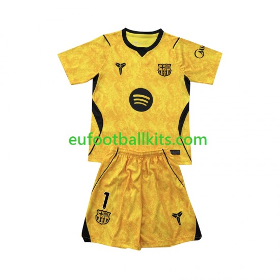 FC Barcelona Goalkeeper Joan Garcia 1 Fourth Football Shirts 2026-2027 Kids LS