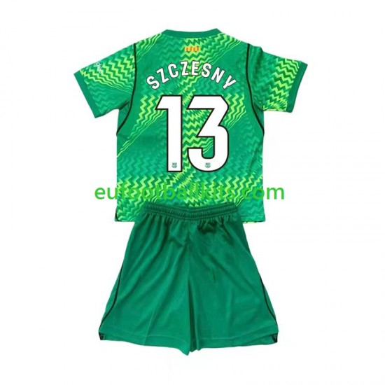 FC Barcelona Goalkeeper Wojciech Szczesny 13 Home Football Shirts 2026-2027 Kids LS