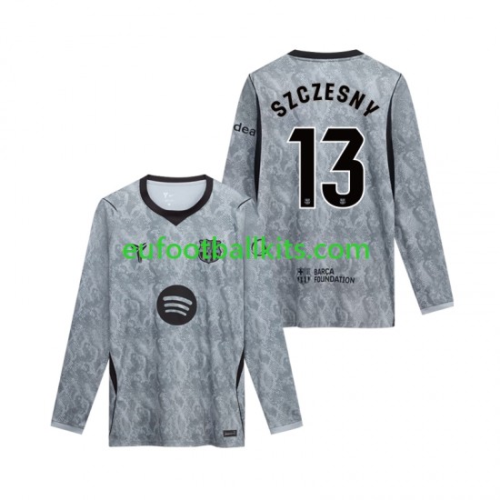 FC Barcelona Goalkeeper Wojciech Szczesny 13 Away Football Shirts 2026-2027 Men SS