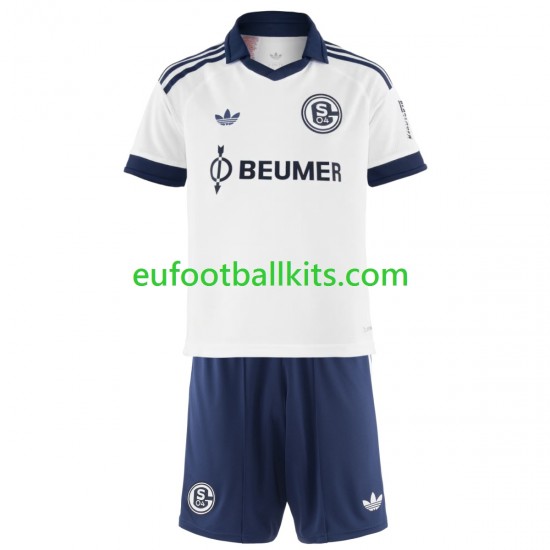 FC Schalke 04 Away Football Shirts 2026-2027 Kids LS