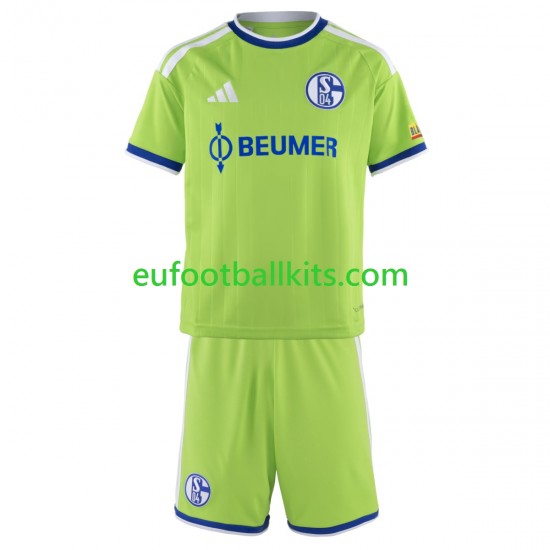 FC Schalke 04 Third Football Shirts 2026-2027 Kids LS