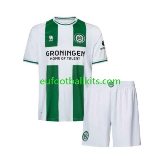 Groningen Home Football Shirts 2026-2027 Kids LS