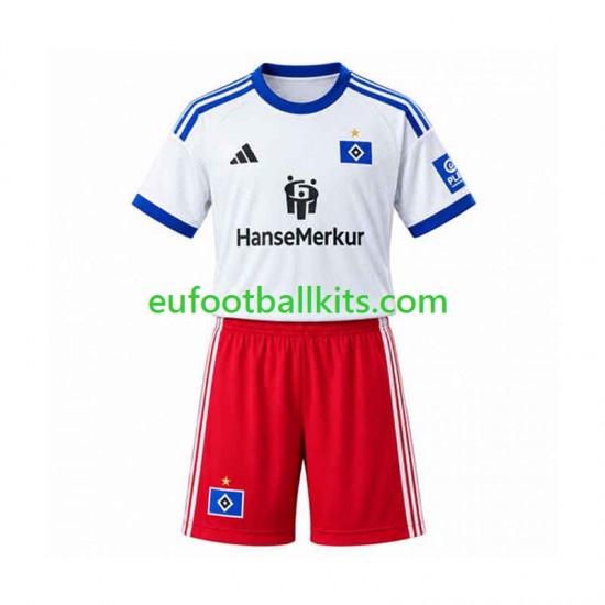 Hamburger SV Home Football Shirts 2026-2027 Kids LS