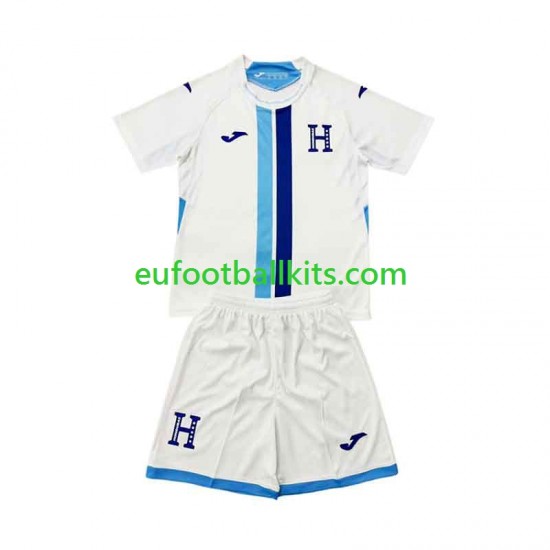 Honduras Home Football Shirts 2026 Kids LS