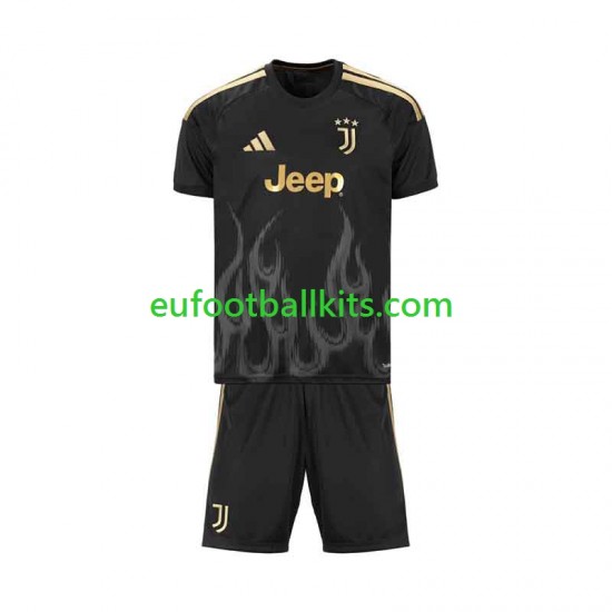 Juventus Third Football Shirts 2026-2027 Kids LS
