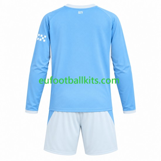 Manchester City Home Football Shirts 2026-2027 Kids SS