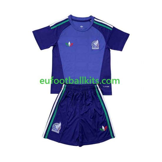 Mexico Goalkeeper Away Football Shirts 2026 Kids LS