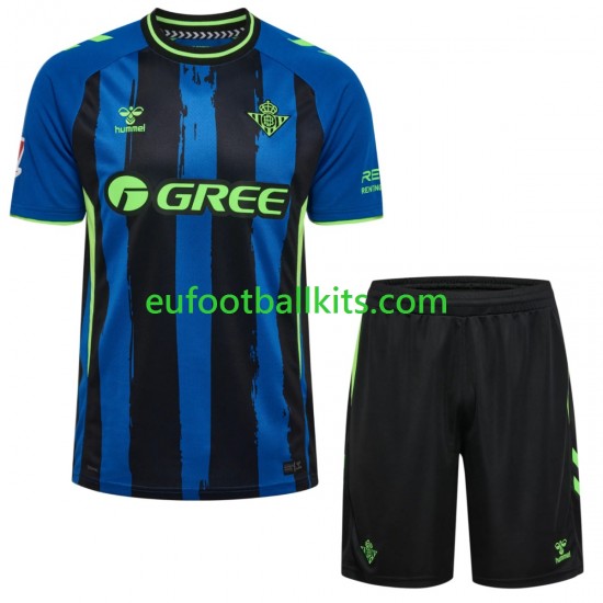 Real Betis Third Football Shirts 2026-2027 Kids LS