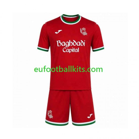 Real Sociedad Third Football Shirts 2026-2027 Kids LS