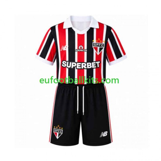 Sao Paulo Away Football Shirts 2026-2027 Kids LS