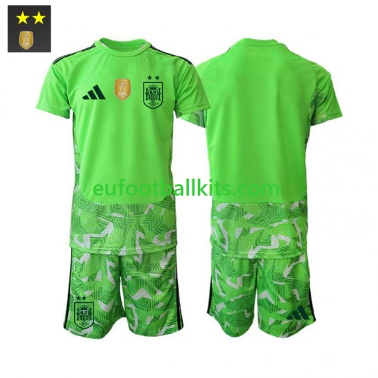 Spain Goalkeeper Third Football Shirts 2026-2027 Kids LS