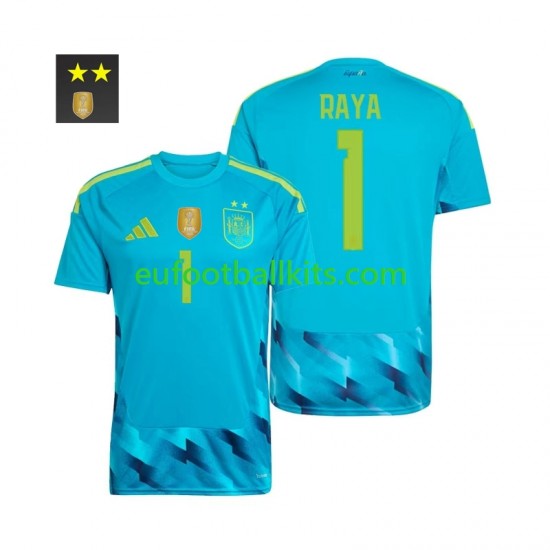 Spain Goalkeeper David Raya 1 Home Football Shirts 2026-2027 Men LS