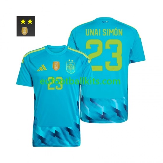 Spain Goalkeeper Unai Simon 23 Home Football Shirts 2026-2027 Men LS