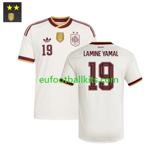 Spain Lamine Yamal 19 Away Football Shirts 2026-2027 Men LS