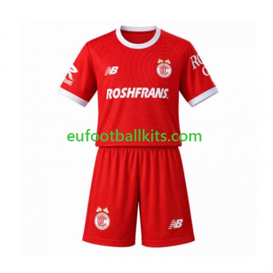 Toluca Home Football Shirts 2026-2027 Kids LS