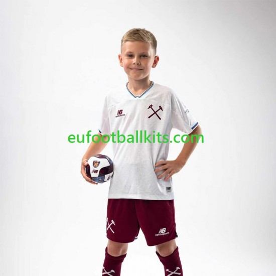 West Ham United Away Football Shirts 2026-2027 Kids LS