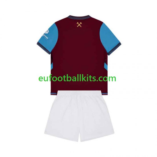 West Ham United Home Football Shirts 2026-2027 Kids LS