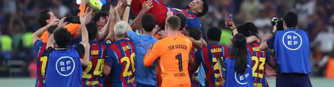 Barcelona wins its 16th Spanish Super Cup title in club history