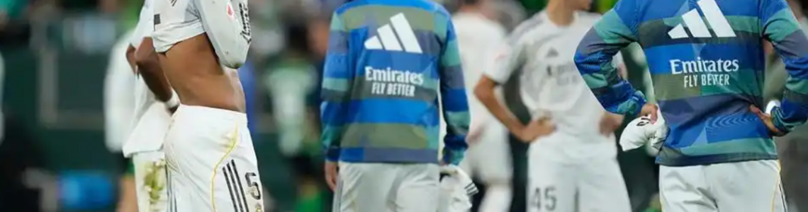 Real Madrid 1-1 draw, trailing Barcelona by 8 points