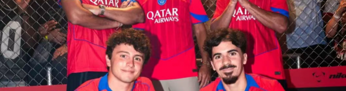 Paris Saint-Germain unveils its third jersey for the new season