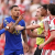 England Internationals Clash on Derby Field