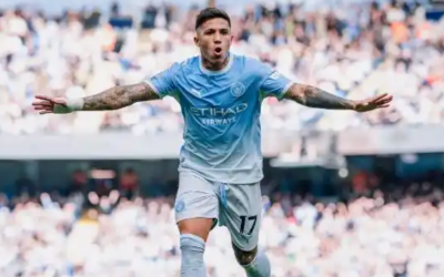 Enzo Scores Maiden Goal for Man City