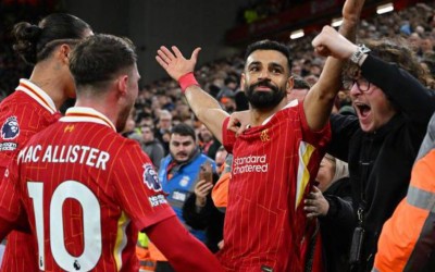 A 2-0 victory ended the suspense of the Premier League title race